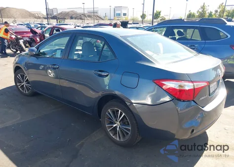 2016 Toyota Corolla Le Plus из США, поврежденный, VIN 5YFBURHE1GP520323